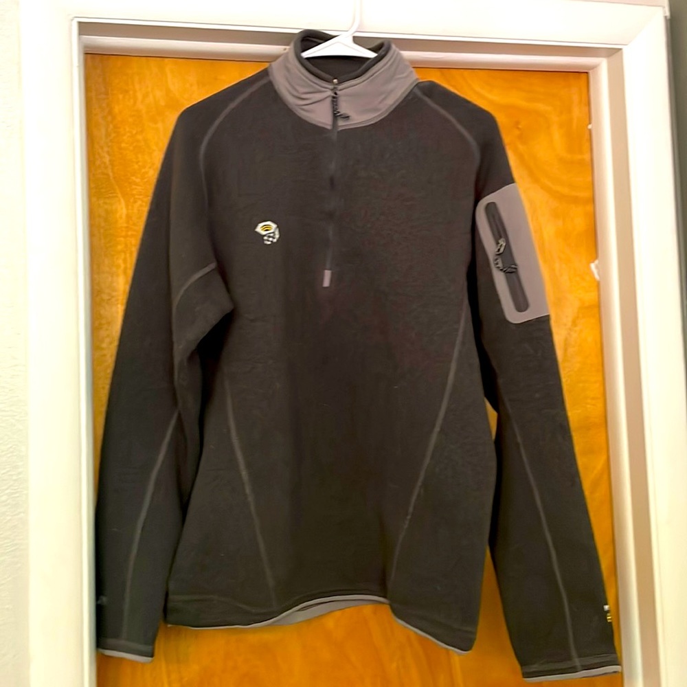 Mens 3/4 zip pull over